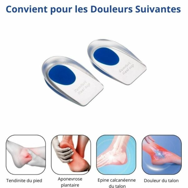 Semelles en Gel de Silicone Sandyconfort Semelles en Gel de Silicone Sandyconfort