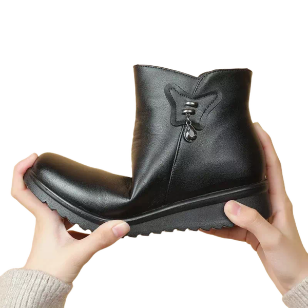 FootEase-Bottines-en-cuir-avec-interieur-en-peluche-2 FootEase-Bottines-en-cuir-avec-interieur-en-peluche-2