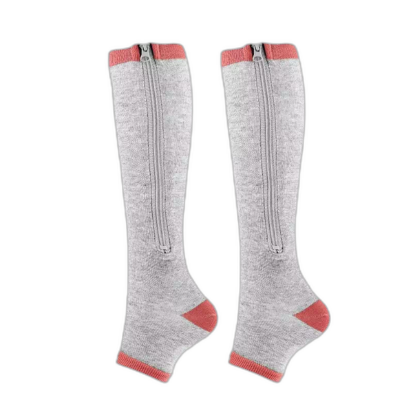 chaussettedecompressionlonguefemmefermetureeclairgrey chaussettedecompressionlonguefemmefermetureeclairgrey